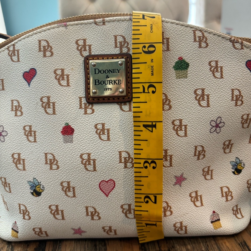 Dooney & Bourke Gretta Bees & Hearts Satchel - Picture 15 of 16